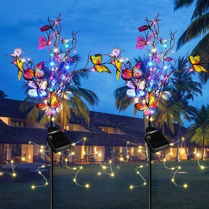 Solar Butterfly Lights for Outdoors