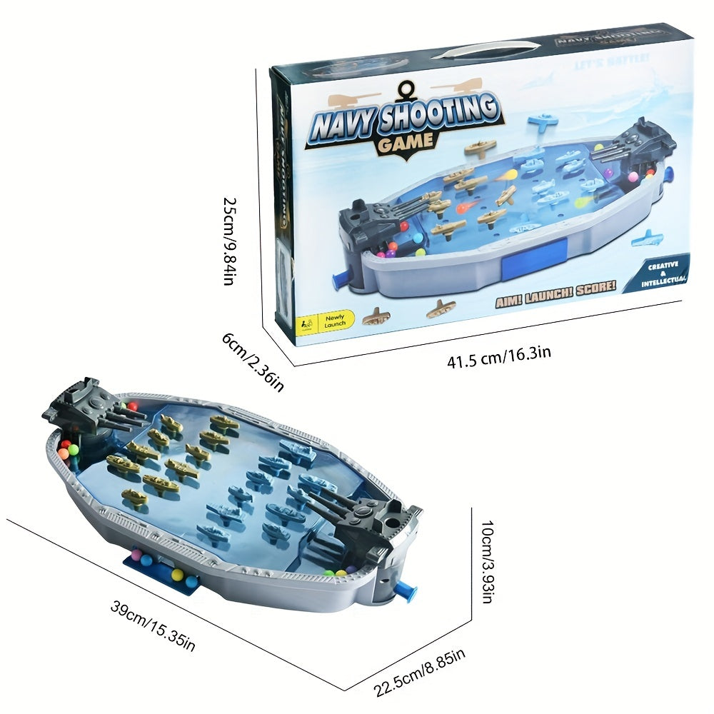 BattleShip FunPlay - Marine Schietbordspel voor 2 Spelers