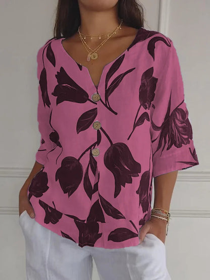 Maxine - Bluse mit floralem Muster