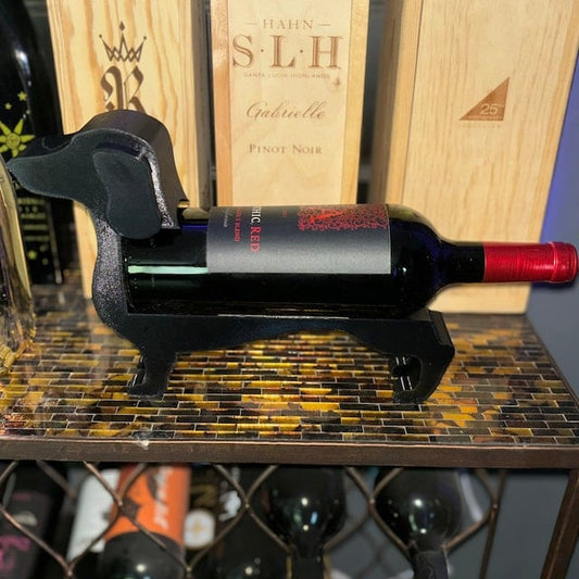 WineHound – Dachsund vinflaskeholder