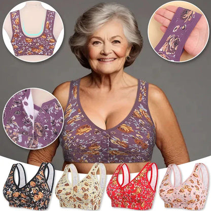 Comfortable Bra with Front Fastening for Women