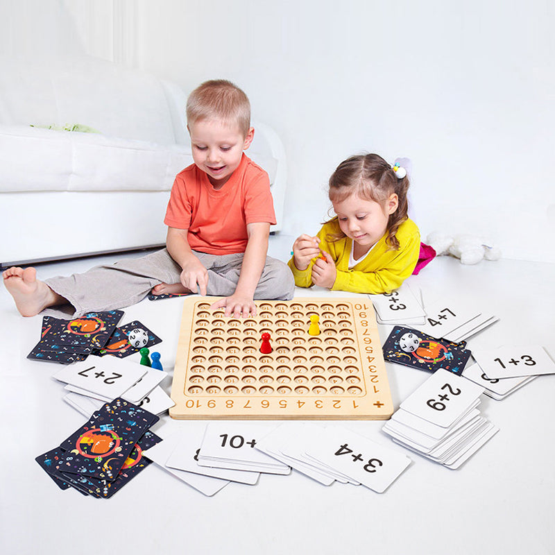 Mathsguru - Montessori Holzmultiplikationsbrettspiel