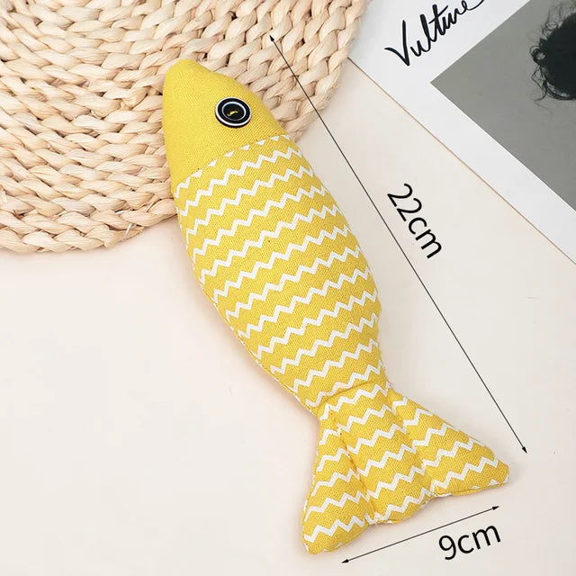 FishPlay | Fish shaped catnip toy