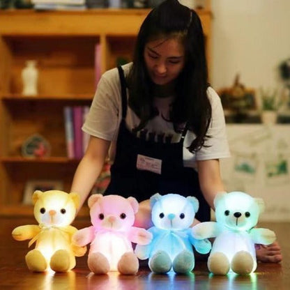 Glow Bear | Kleurrijke LED Teddybeer | 50% Korting