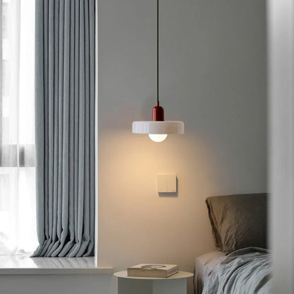 Bauhaus Pendant Light Made of Coloured Glass