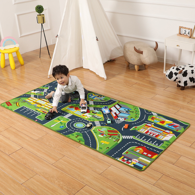 Montessori Vehicles Play Mat