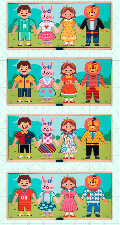 Dress Up Game - Plezier voor Kleine Geesten