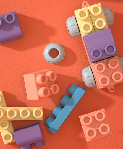 Montessori Building Blocks Set