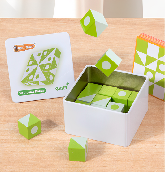 Montessori 3D Blok Puslespil