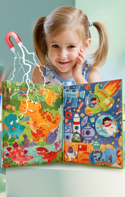 Livre de puzzle - belle activité de puzzle éducative