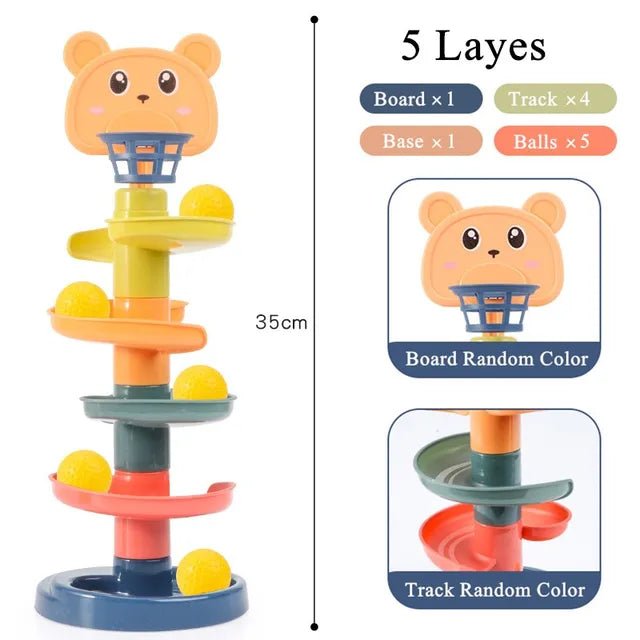 BambinoBoost™ slide and stacking play set - toy slide