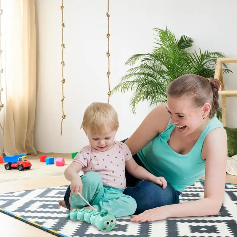 RupsMobiel™ - Wiebelen en Spelen met de Opwindbare Rups