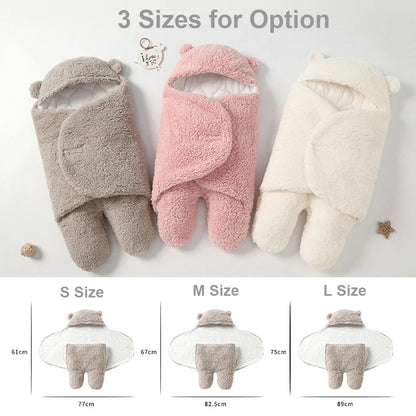 Cuddly Bear ™ - Babyindpakning Sea for varme og komfort