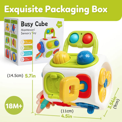 Montessori Busy Cube™ – Handy on the go - Sensory Cube