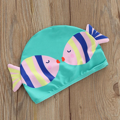 Mini Fashion™ - Fun Fish Print - Girls Swimsuit
