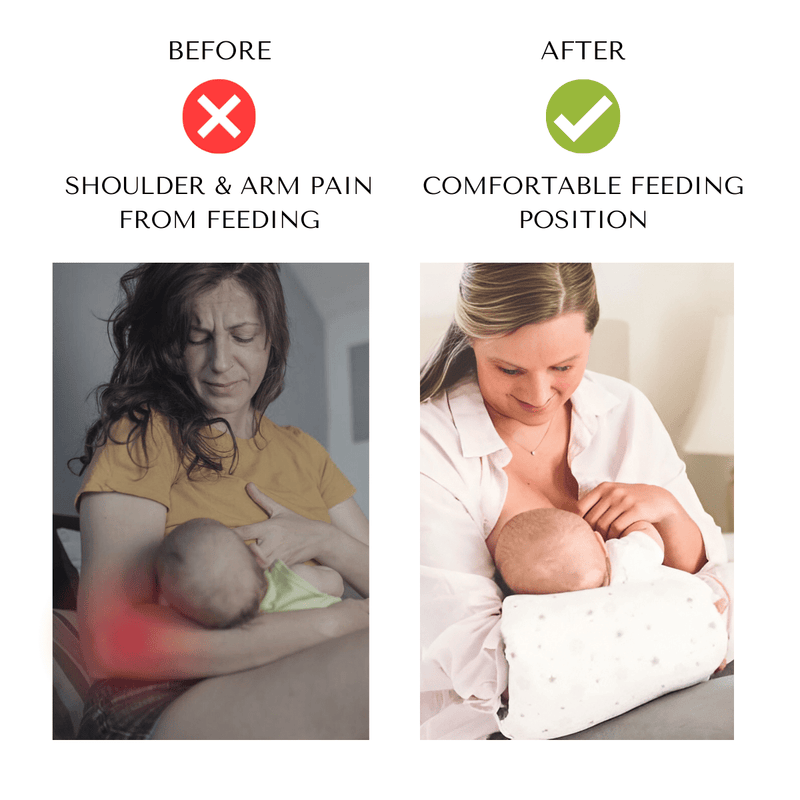 VerzorgingKussen™ - Ergonomische ondersteuning voor moeder en baby