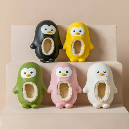 Mini Fashion™ - Warm & Fun - Children's Penguin Slippers