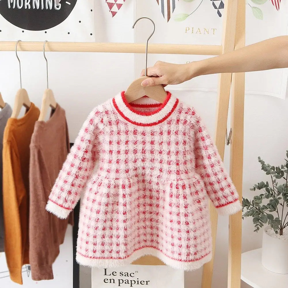 Mini Fashion™ - Schön und Warm - Fleece Kleid