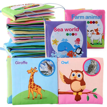 Soft Tail Book™ – Soft Tail Fun - Sensory Animals Baby Booklet