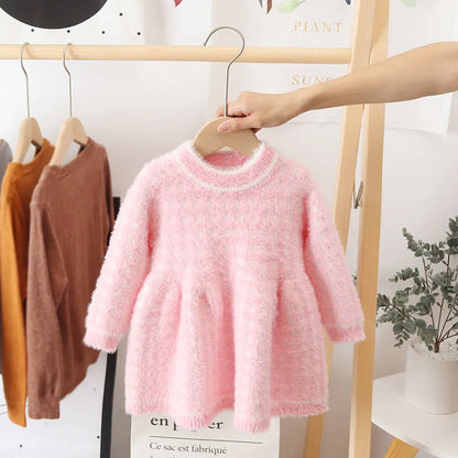 Mini Fashion™ - Schön und Warm - Fleece Kleid