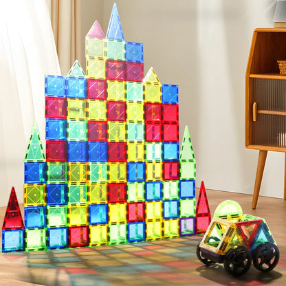 Magnet Toys™ - Develop Creativity - Magnetic Tiles