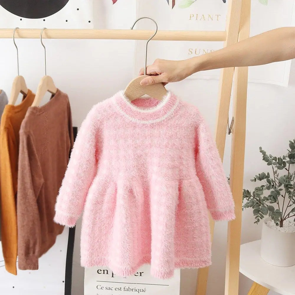 Mini Fashion™ - Schön und Warm - Fleece Kleid