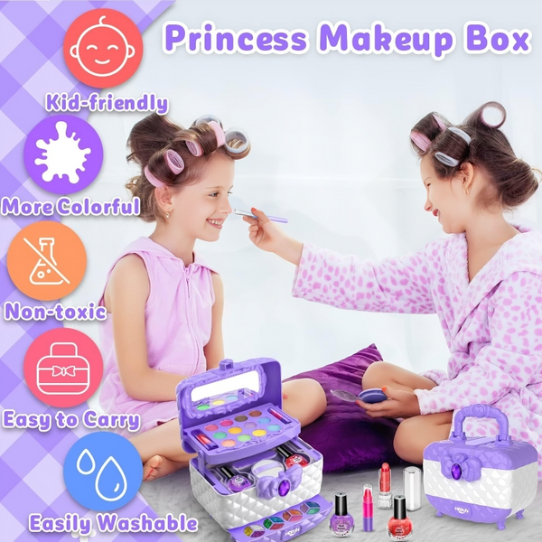 GlamKind™ - Veilige Make-up Set voor Kinderen