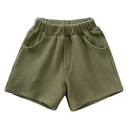 Mini Fashion™ - Summer rib fabric clothing set.