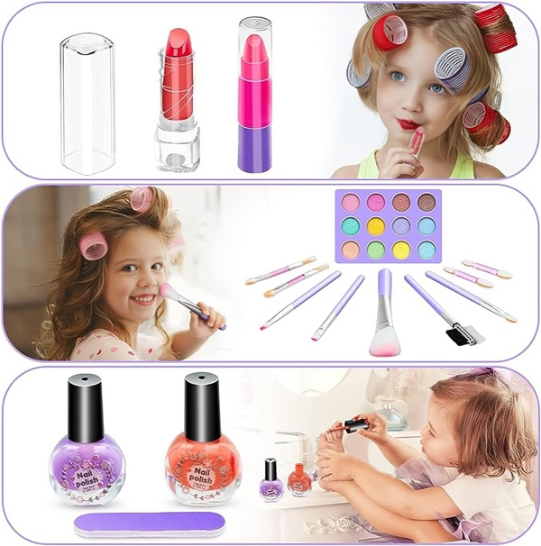 GlamKind™ - Veilige Make-up Set voor Kinderen