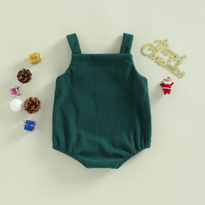 Mini Fashion™ - Christmas Design - Overall Christmas Romper