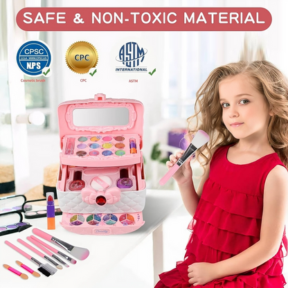 GlamKind™ - Veilige Make-up Set voor Kinderen