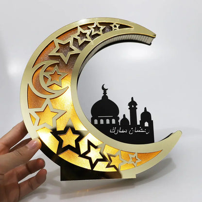Lampada LED a forma di luna festiva - LunarShine