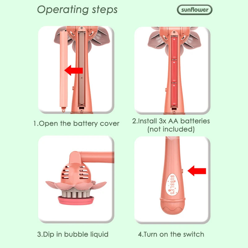 BubbleBloom™ - Gemakkelijk Bellen Blazen