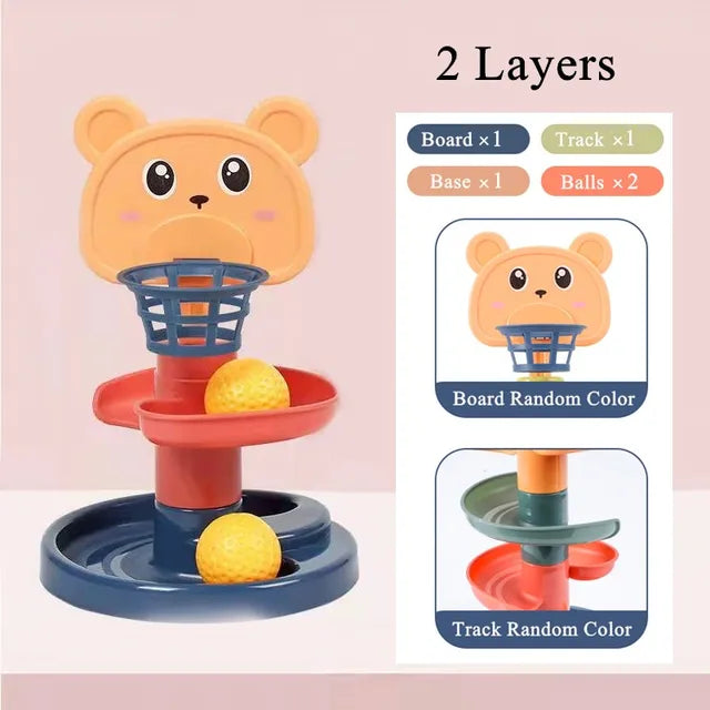 BambinoBoost™ slide and stacking play set - toy slide