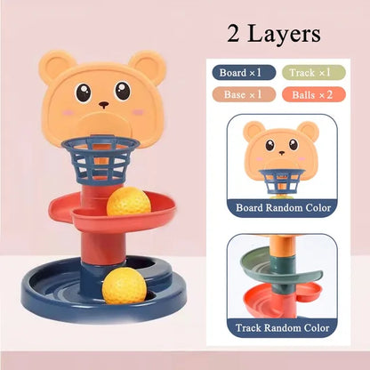 BambinoBoost™ slide and stacking play set - toy slide