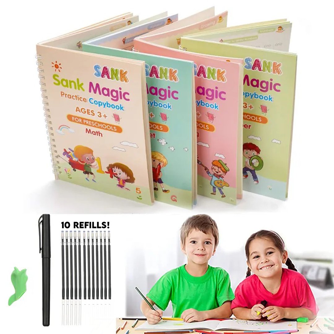 Magic Copybooks | Verbeter Handwriting en Rekenskills