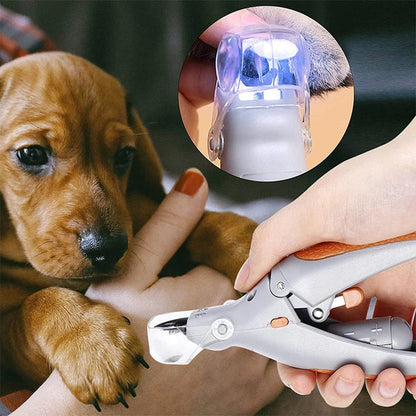 Maître des pattes | 2 en 1 - Coupe-ongles LED