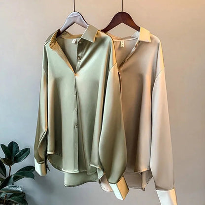Adelinde – Satin Shirt