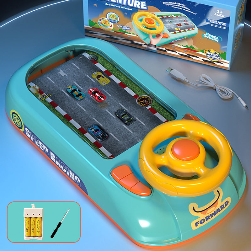 Espaceadventures - jouets en grains interactifs avec volant