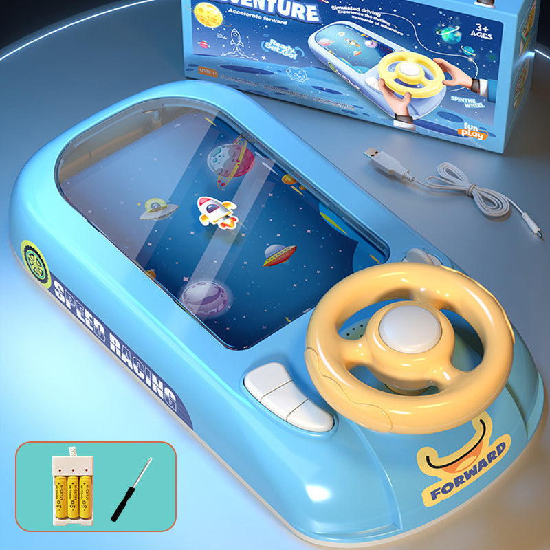 Espaceadventures - jouets en grains interactifs avec volant