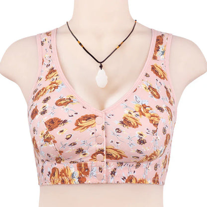 Comfortable Bra with Front Fastening for Women