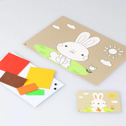 KnutselKinders™ - Dieren Stickers voor Creatieve Kinderen