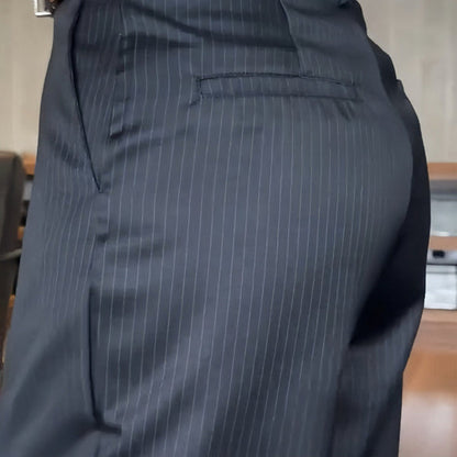 Angelina - Striped Suit Trousers