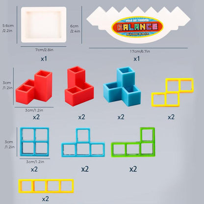 Gleichgewichtsspiel - Tetris Tower