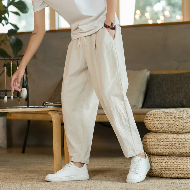 Lorenzo™ | Leinen Sommerhose | Kaufen Sie 1 und erhalten Sie 1 gratis