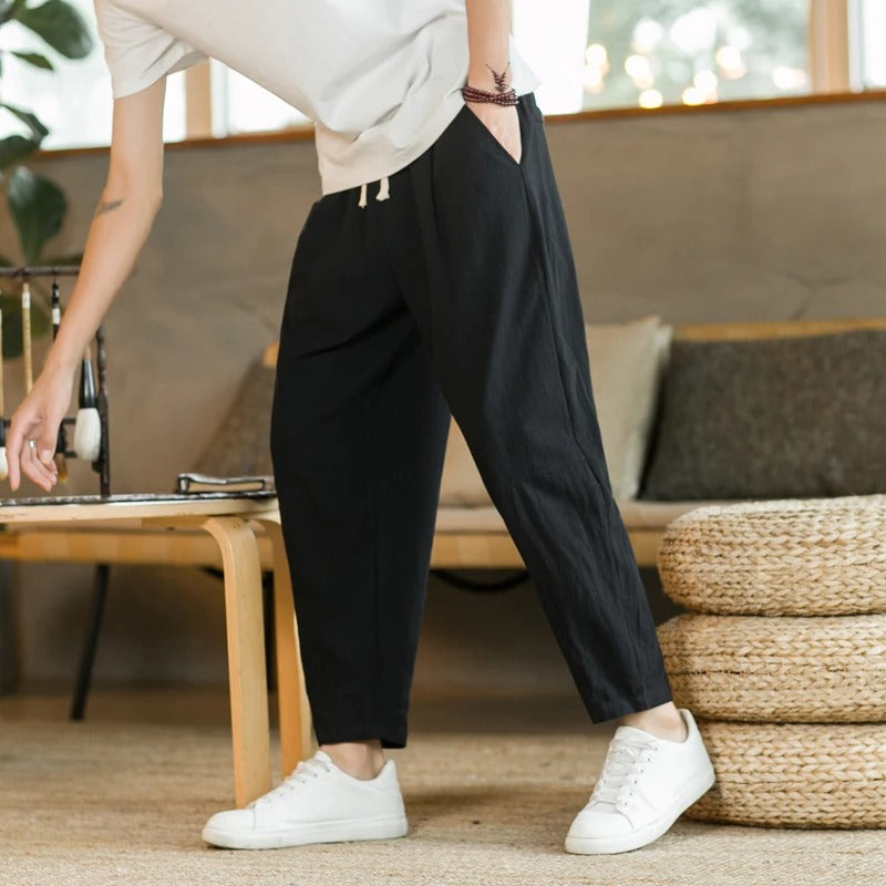 Lorenzo™ | Leinen Sommerhose | Kaufen Sie 1 und erhalten Sie 1 gratis