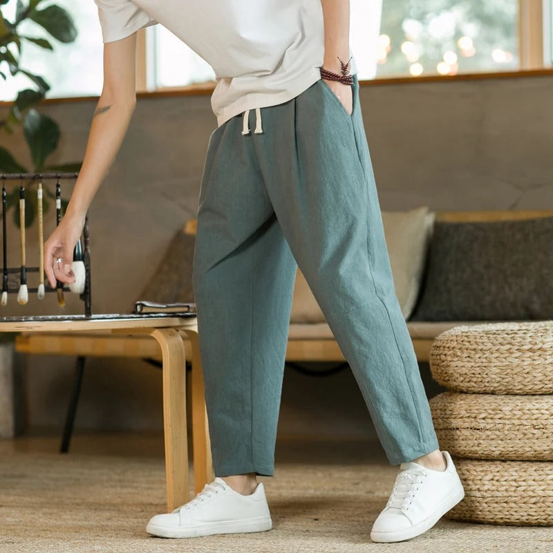 Lorenzo™ | Leinen Sommerhose | Kaufen Sie 1 und erhalten Sie 1 gratis