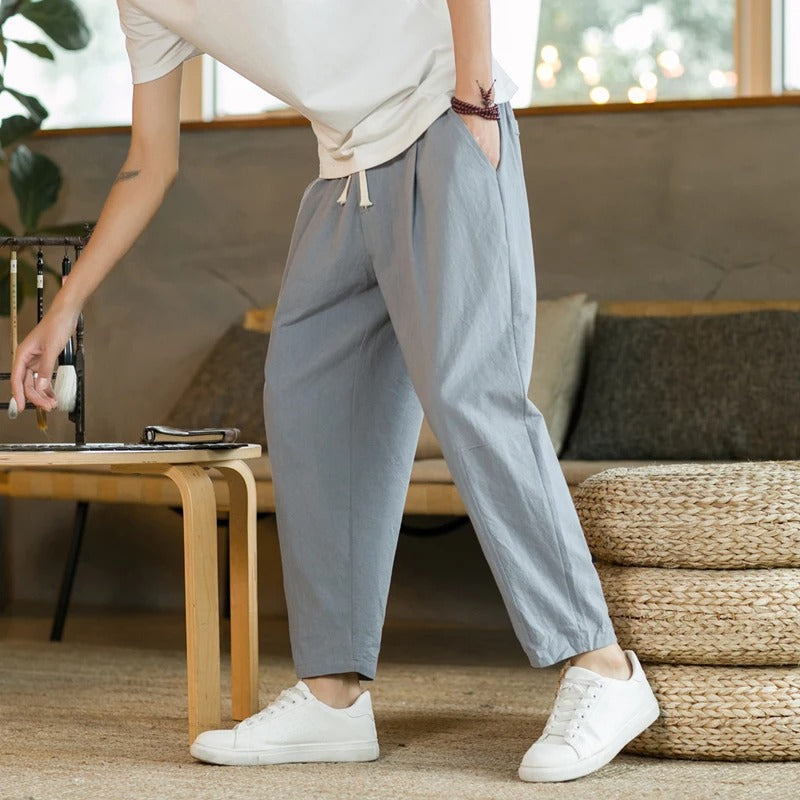 Lorenzo™ | Leinen Sommerhose | Kaufen Sie 1 und erhalten Sie 1 gratis