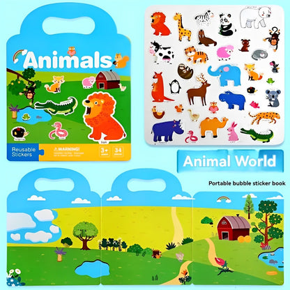 Montessori Sticker Book